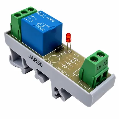 Relé Acoplador 220v JNG JAR50-S 2NA/NF Interface Contatos Reversíveis