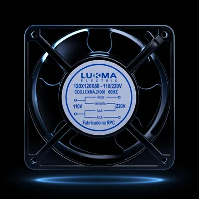Micro Ventilador Cooler Ventoinha 120x120x38mm 110/220v