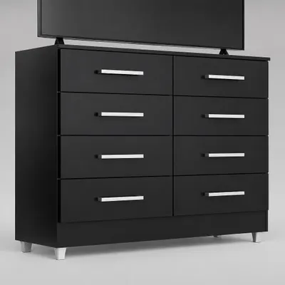Cômoda Classic 1,10m com 8 Gavetas – Organização e Elegância para o seu Quarto