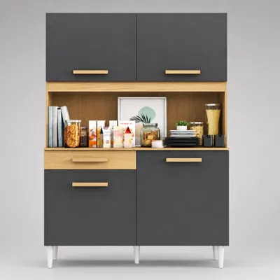 Kit Cozinha A4421 / 1,21m - Organização e Elegância para a sua Cozinha