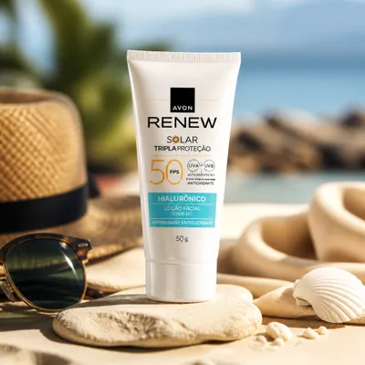 RENEW SOLAR ACIDO HIALURONICO SPF 50