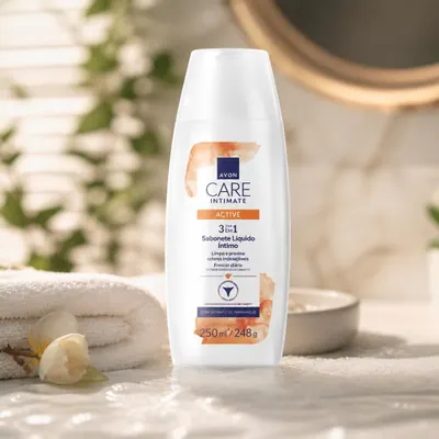 AVON CARE INTIMATE SAB LIQ ACTIVE 250ML
