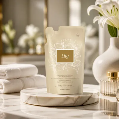 Refil Creme Acetinado Hidratante Desodorante Corporal Lily 250g