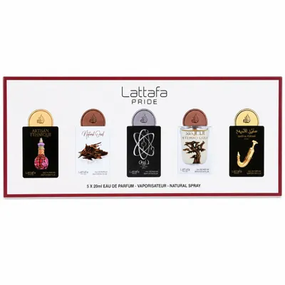 Kit 5 Perfumes Lattafa de 20 ml cada 