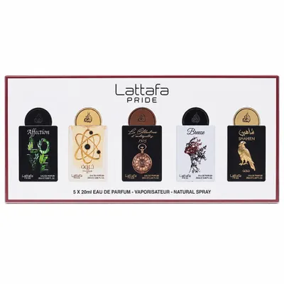 Kit 5 Perfumes Lattafa Pride de 20 ml cada