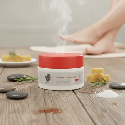 Hidratante para os pés ozonizados 