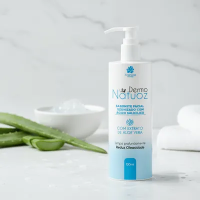 Sabonete facial ozonizado 