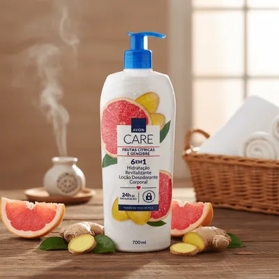 Hidratante de Frutas Cítricas e gengibre 🫚