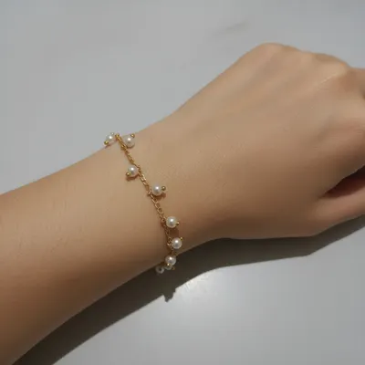 Pulseira Joyara com Pérolas