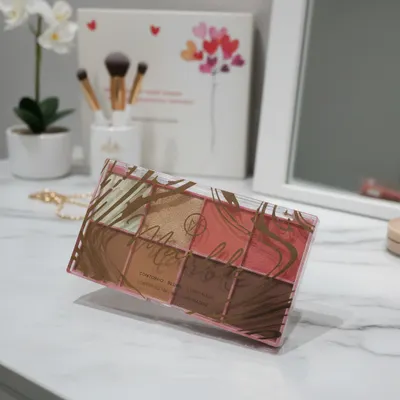 Paleta Contorno, Blush e Iluminador
