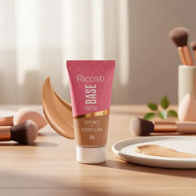 Base Líquida Matte Ricosti  N⁰8