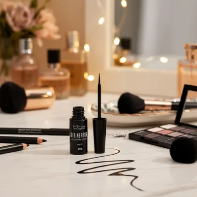 Delineador Preto Líquido Suave Fragrance 4ml