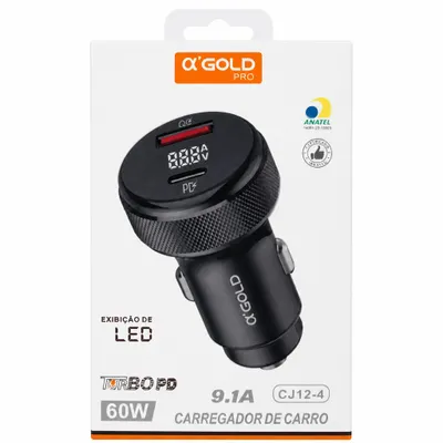 Carregador de Carro USB 9.1A