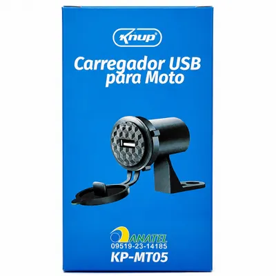 Carregador USB para Moto