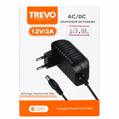 Adaptador AC/DC 12V/2A