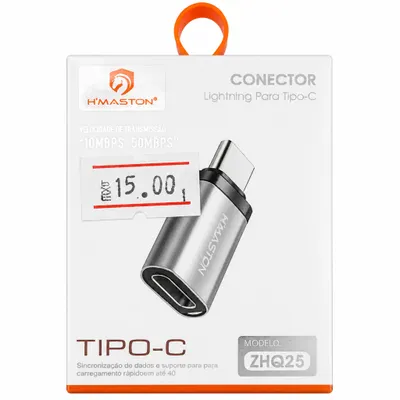 Conector Lightning para Tipo-C