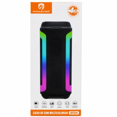 Caixa de Som Multicolorida