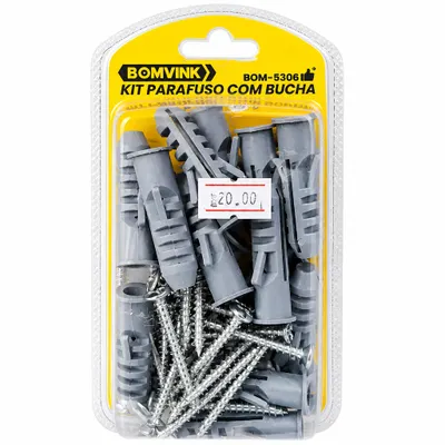 Kit Parafusos e buchas 