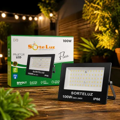 refletor LED 100W Bivolt