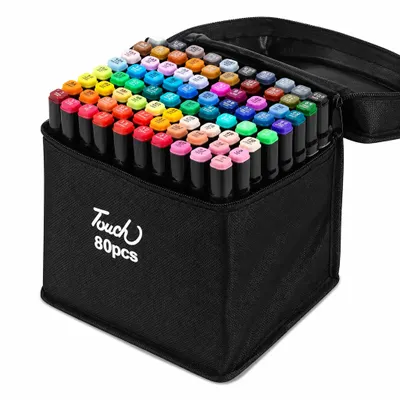 Kit de Marcadores Dual Tip 80 cores