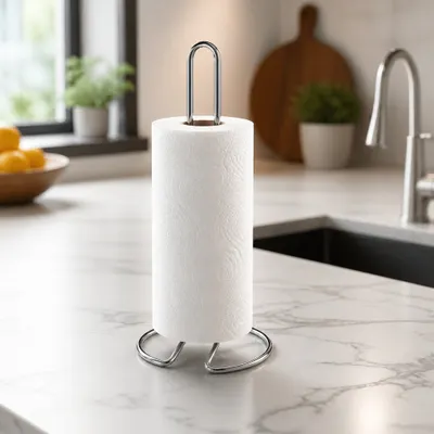  Porta Papel Toalha Cromado Premium 