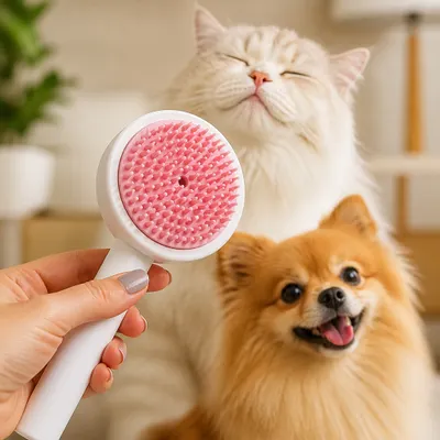 Escova Pet de Silicone