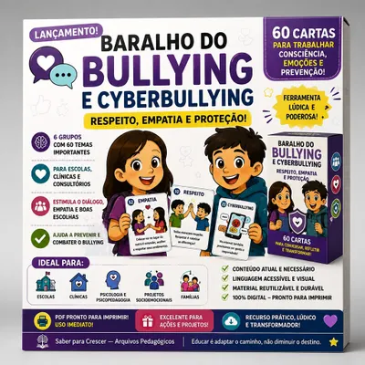 🛑💙 BARALHO TERAPÊUTICO — BULLYING 💙🃏