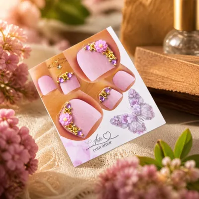 Joias para Unhas Florais