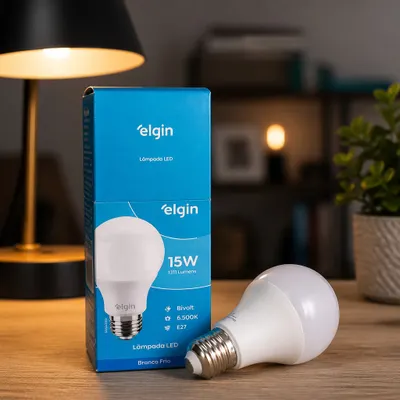 Lâmpada LED 15W Branca Fria
