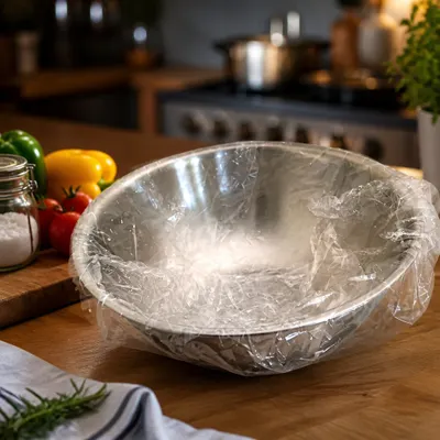 Bacia Inox com Forro Plástico
