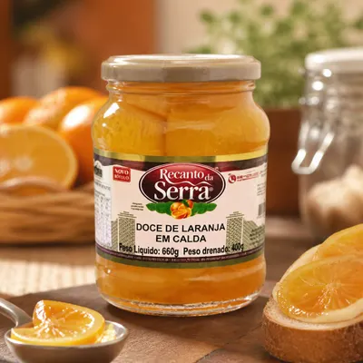 Doce de Laranja em Calda
