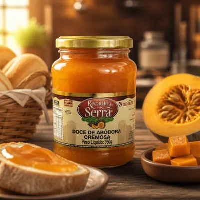 Doce de Abóbora Cremosa