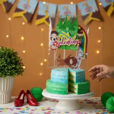 Topos e bolo Mágico de Oz 