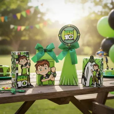 Kit Ben 10 com 20 caixinhas 