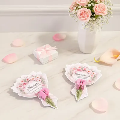 Card com pregadeira Dia das mulheres 