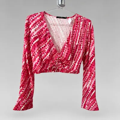 Blusa cropped feminino P/M