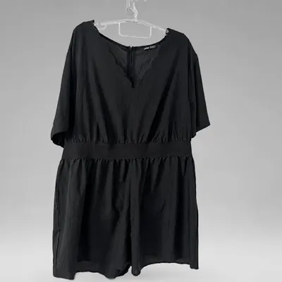 Macaquinho  preto Plus 4XL