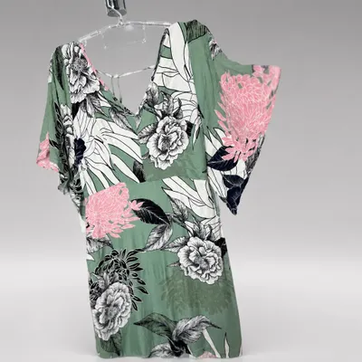Vestido floral mercatto tamanho M 