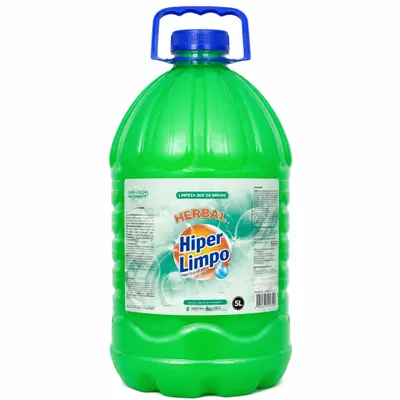 Limpador Perfumado de uso Geral 5L Hiper Limpo - Herbal