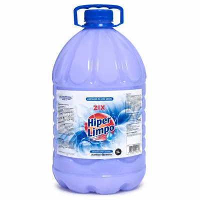 Limpador Perfumado de uso Geral 5L Hiper Limpo - Zix 