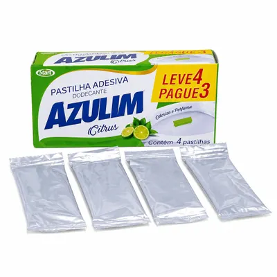 Pastilha Adesiva  Azulim - Citrus