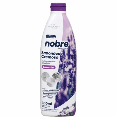 Saponáceo Cremoso Nobre 300ml-Lavanda
