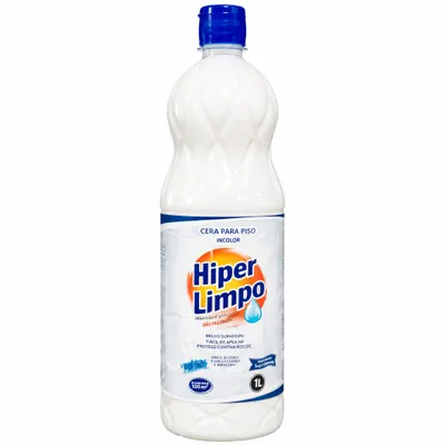 Cera Liquida Branca 1L Hiper Limpo