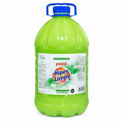 Limpador Perfumado de Uso Geral 5L Hiper  Limpo-Free
