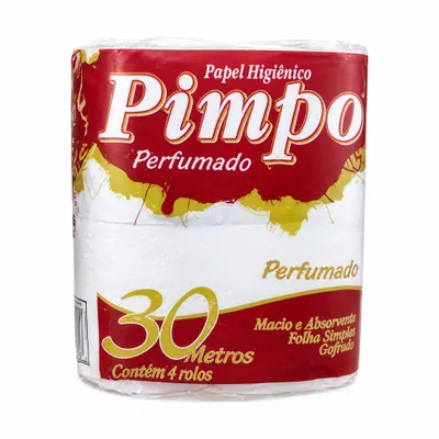 Papel Higiênico Pimpo 4x30 Perfumado