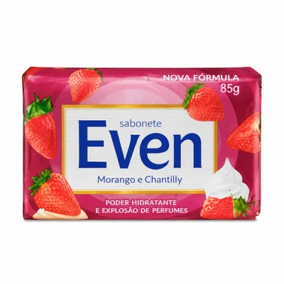 Sabonete Even 85g - Morango e Chantilly