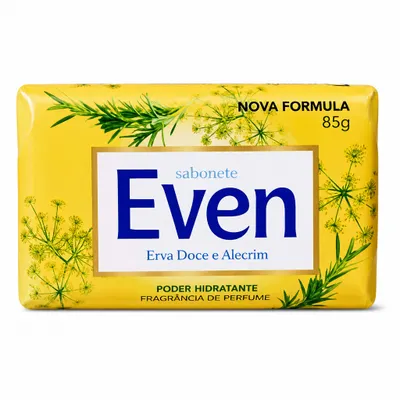 Sabonete Even 85g - Erva Doce e Alecrim