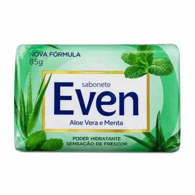 Sabonete Even 85g - Aloe Vera e Menta