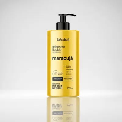 Sabonete Líquido Maracujá Dia a Dia 490ml - Labotrat