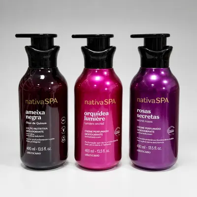 Loção Hidratante Desodorante Corporal Nativa Spa 400ml